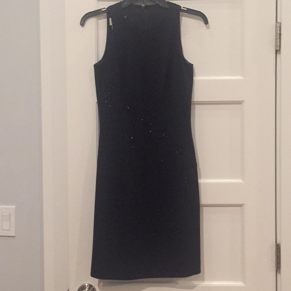 Black cocktail dress
